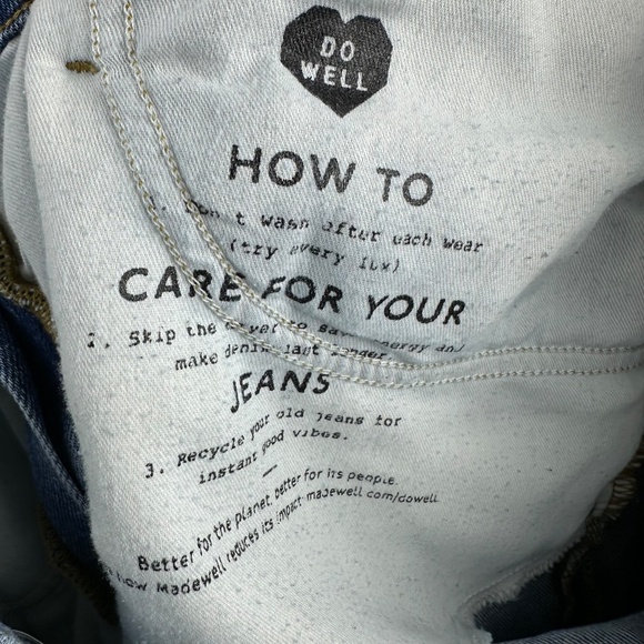 MADEWELL THE PERFECT VINTAGE STRAIGHT JEAN - Picture 9 of 10